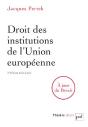 Droit Des Institutions De L'Union Europeenne (5e Édition) - Preview