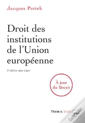Capa do artigo Droit Des Institutions De L