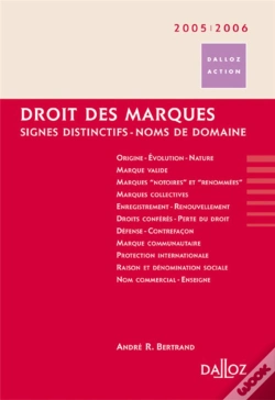 Capa do artigo Droit Des Marques ; Signes Distinctifs, Noms De Domaine
