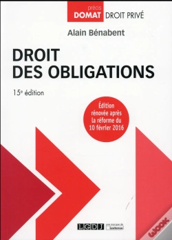 Capa do artigo Droit Des Obligations, 15eme Ed.