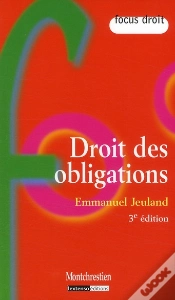 Capa do artigo Droit Des Obligations (3e Édition)