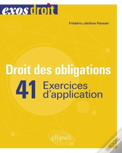 Capa do artigo Droit Des Obligations : 41 Exercices D'Application