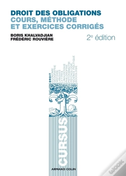 Capa do artigo Droit Des Obligations ; Cours, Méthodes Et Exercices Corrigés (2e Édition)