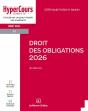 Droit Des Obligations (Édition 2026) - Preview