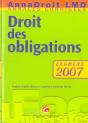 Droit Des Obligations ; Examens 2007 - Preview