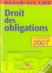 Capa do artigo Droit Des Obligations ; Examens 2007