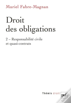 Capa do artigo Droit Des Obligations T.2 ; Responsabilité Civile Et Quasi-Contrats
