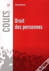 Droit Des Personnes 1ere Edition