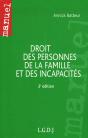 Droit Des Personnes, De La Famille Et Des Incapacités - Preview