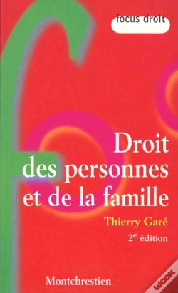 Capa do artigo Droit Des Personnes Et De La Famille ; 2e Edition