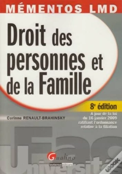 Capa do artigo Droit Des Personnes Et De La Famille (8e Édition)