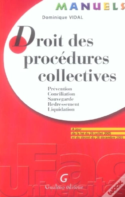 Capa do artigo Droit Des Procedures Collectives