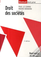 Droit Des Sociétés (3e Édition)