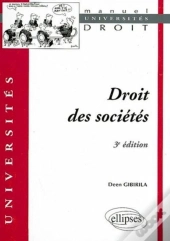 Droit Des Sociétés (3ème Édition)