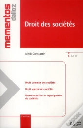 Droit Des Sociétés ; Droit Commun Des Sociétés, Droit Spécial, Restructuration Et Regroupement (5e Édition)