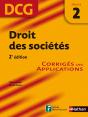 Droit Des Sociétés ; Épreuve 2 ; Dcg ; Corrigés Des Applications (Édition 2008); 6 - Preview