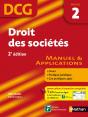 Droit Des Sociétés ; Épreuve 2 ; Dcg ; Manuel Et Applications ; Livre De L'Élève (2e Édition); 13 - Preview