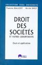 Droit Des Societes Et Autres Groupements. Cours Et Applications - Preview