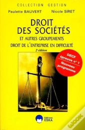 Droit Des Societes Et Autres Groupements Droit De L'Entreprise En Difficulte