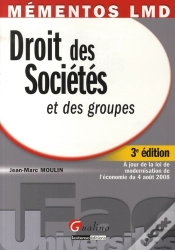 Capa do artigo Droit Des Sociétés Et Des Groupes (3e Édition)