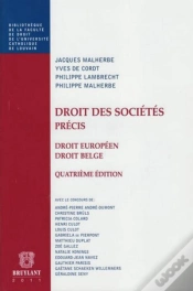 Capa do artigo Droit Des Societes.Droit Europeen,Droit