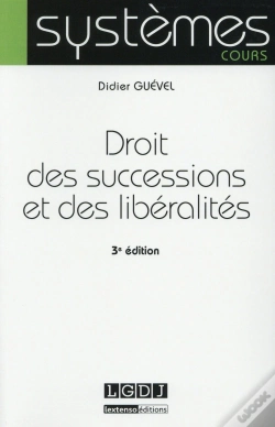 Capa do artigo Droit Des Successions Et Libéralités (3e Édition)