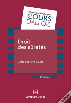 Capa do artigo Droit Des Sûretés (12e Édition)