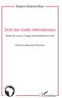 Droit Des Traités Internationaux ; Notes De Cours À L'Usage Des Étudiants En Droit - Preview