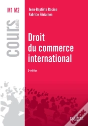 Capa do artigo Droit Du Commerce International (2e Édition)
