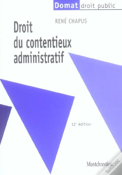 Capa do artigo Droit Du Contentieux Administratif (12e Edition)