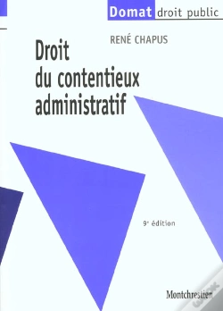 Capa do artigo Droit Du Contentieux Administratif