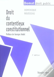 Capa do artigo Droit Du Contentieux Constitutionnel (7e Edition)