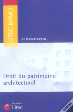 Capa do artigo Droit Du Patrimoine Architectural
