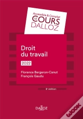 Droit Du Travail 2022 - 8e Ed.
