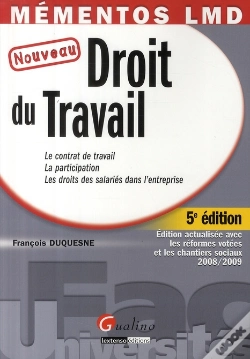 Capa do artigo Droit Du Travail (5e Édition)