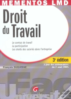 Capa do artigo Droit Du Travail