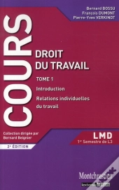 Droit Du Travail T.1 (2e Édition)