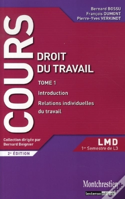 Capa do artigo Droit Du Travail T.1 (2e Édition)