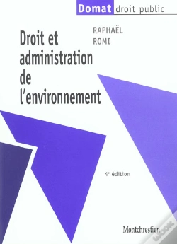 Capa do artigo Droit Et Administration De L'Environnement ; 4e Edition