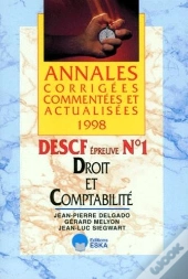 Droit Et Comptabilite Descf Epreuve 1 Annales Corrigees Et Commentees