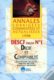 Capa do artigo Droit Et Comptabilite Descf Epreuve 1 Annales Corrigees Et Commentees