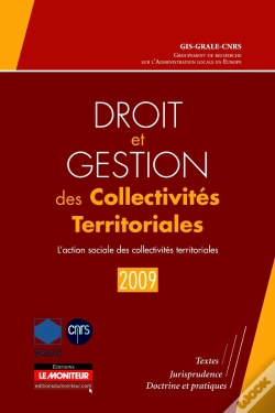 Capa do artigo Droit Et Gestion Des Collectivités Territoriales (Édition 2009)