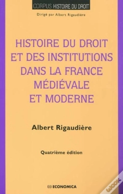 Capa do artigo Droit Et Institutions Dans La France Medievale Et Moderne