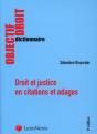 Droit Et Justice En Citations & Adages - Preview