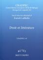 Droit Et Litterature - Preview