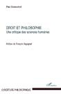 Droit Et Philosophie ; Une Critique Des Sciences Humaines - Preview