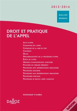Capa do artigo Droit Et Pratique De L'Appel (Édition 2013/2014)