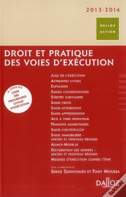 Capa do artigo Droit Et Pratique Des Voies D'Execution 2013/2014 - 7e Edition