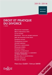 Droit Et Pratique Du Divorce (Édition 2015/2016)