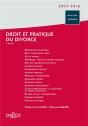 Droit Et Pratique Du Divorce (Édition 2015/2016) - Preview